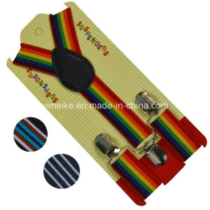 Wholesale Fashion Stripes Kids Elastic Braces Suspender